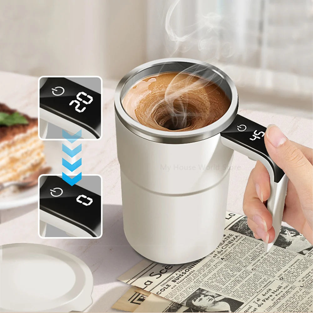 Magnetic Mug with LCD Screen Display