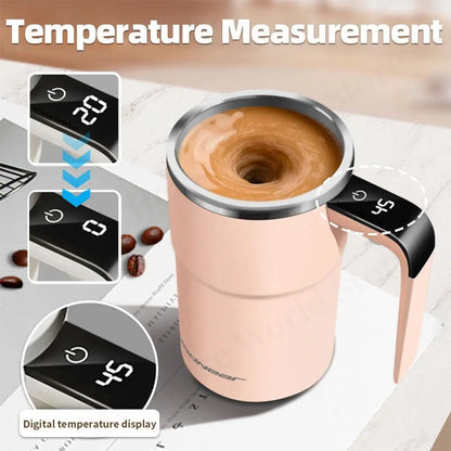 Magnetic Mug with LCD Screen Display
