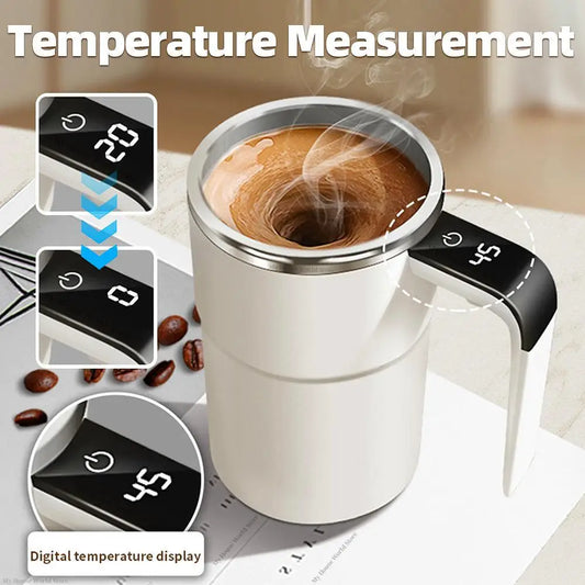 Magnetic Mug with LCD Screen Display